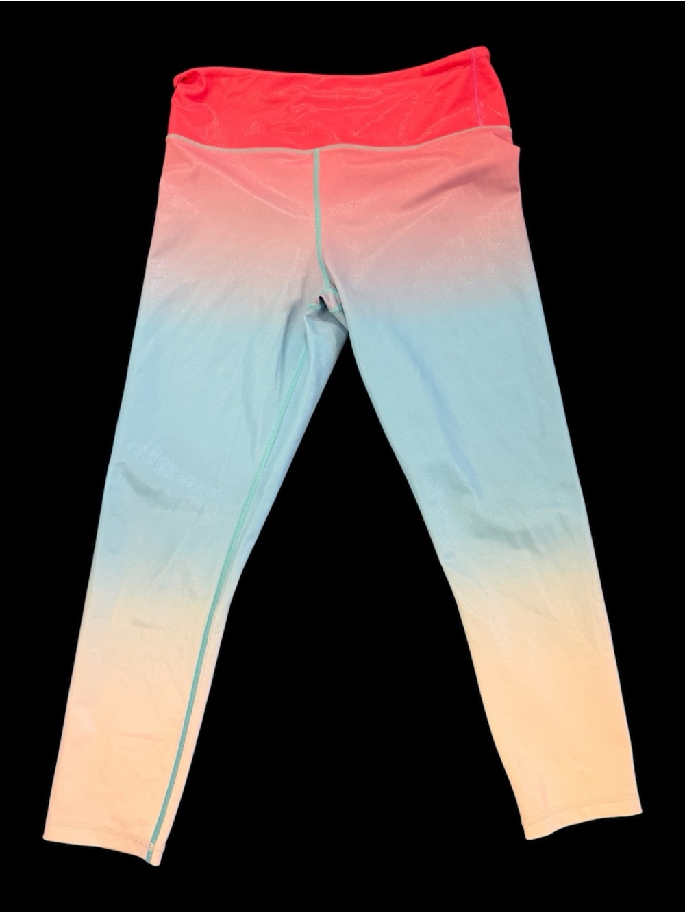 ZYIA Ombre Coral to Aqua to Peach Light & Tight